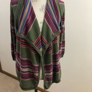 Chaps Denim Cardigan